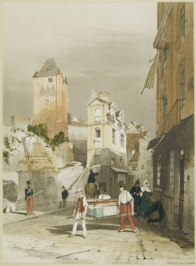 パリ、ゲント、アントワープ、トゥーアンなどの美しい建築物 作： Thomas Shotter Boys