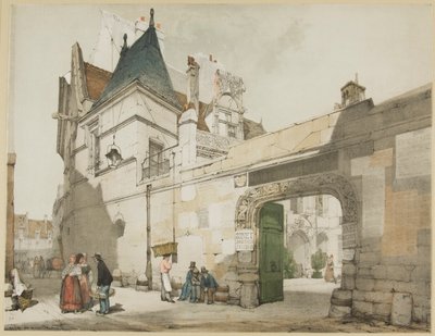 パリ、ゲント、アントワープ、トゥーアンなどの美しい建築物 作： Thomas Shotter Boys