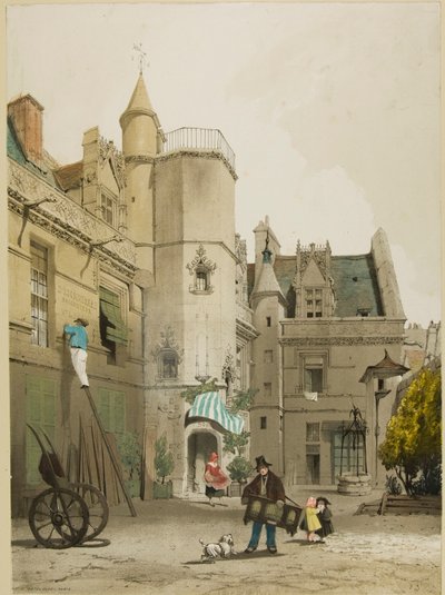 パリ、ゲント、アントワープ、トゥーアンなどの美しい建築物 作： Thomas Shotter Boys