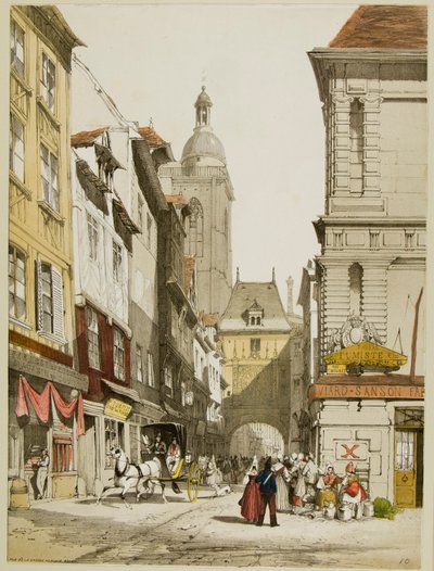 パリ、ゲント、アントワープ、トゥーアンなどの美しい建築物 作： Thomas Shotter Boys