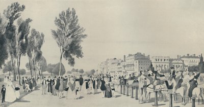 ハイドパークの社会、1842年、1920年 作： Thomas Shotter Boys