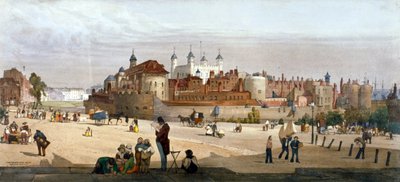 ロンドン塔、1842 年 作： Thomas Shotter Boys
