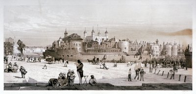 ロンドン塔、1842 年 作： Thomas Shotter Boys