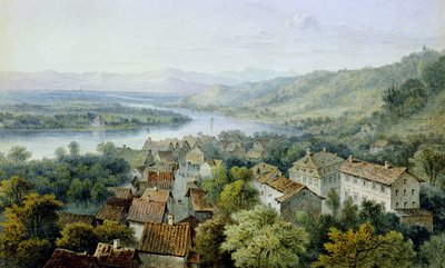 カールスルーエの眺め 作： Thomas Sidney Cooper