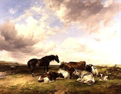 サマーシャワー 作： Thomas Sidney Cooper