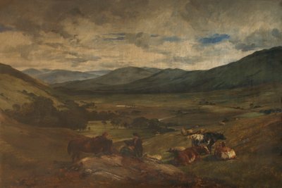 ハイランドで、1847〜70年頃（キャンバスに油彩） 作： Thomas Sidney and Lee Frederick Richard Cooper