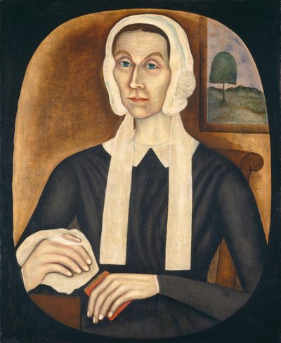 女性の肖像、c。 1845年（キャンバスに油彩） 作： Thomas Skynner