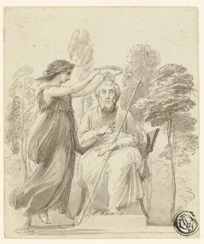クラウニング・ホーマー 作： Thomas Stothard
