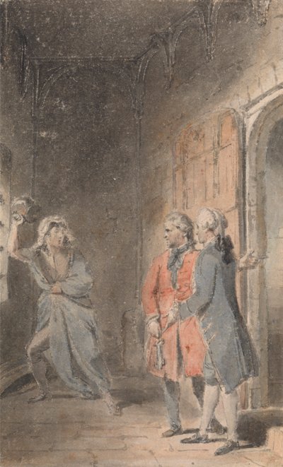 高潔な孤児への例え 作： Thomas Stothard