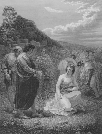 ルース・グリーニング、ルース2、詩1-15 作： Thomas Stothard