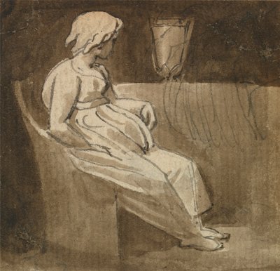 Seated Girl by an Urn   1435692   ja       japanese Successfully Translated  Original: Design for a Medal: Growing Arts Adorn Empire, Caroline Protecting Translat: Design for a Medal: Growing Arts Adorn Empire, Caroline Protecting 1435200 ja japanese Succe 作： Thomas Stothard