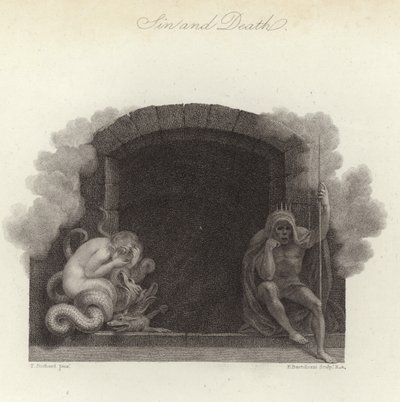 罪と死 作： Thomas Stothard
