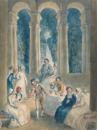 デカメロンの十日目 作： Thomas Stothard