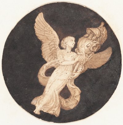 タイトル ページのビネット: 「翼のある勝利」 作： Thomas Stothard