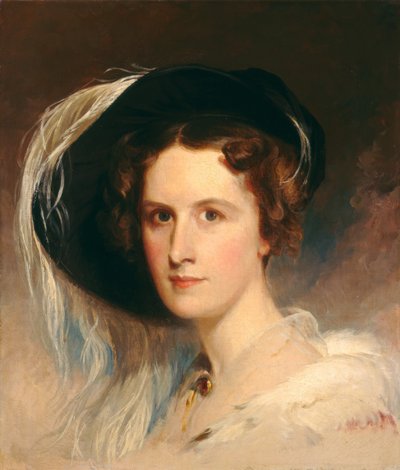 アン・ビドル・ホプキンソン（フランシス・ホプキンソン夫人） 作： Thomas Sully