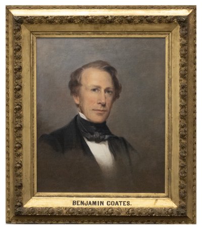 ベンジャミン・コーツ（1808-1887） 作： Thomas Sully