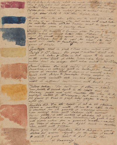 Varleyの色リストに基づくカラーガイド 作： Thomas Sully
