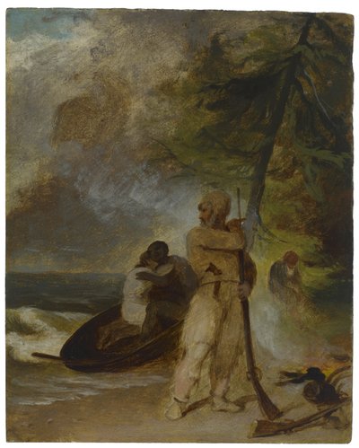 金曜日の父の救出、1856年 作： Thomas Sully