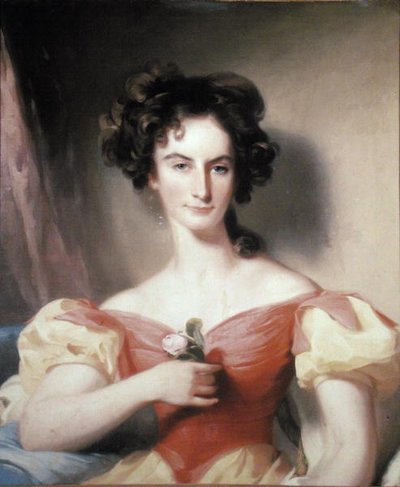 ジェーン・ペン＝ギャスケル（1809-32）1829年（油彩・キャンバス） 作： Thomas Sully
