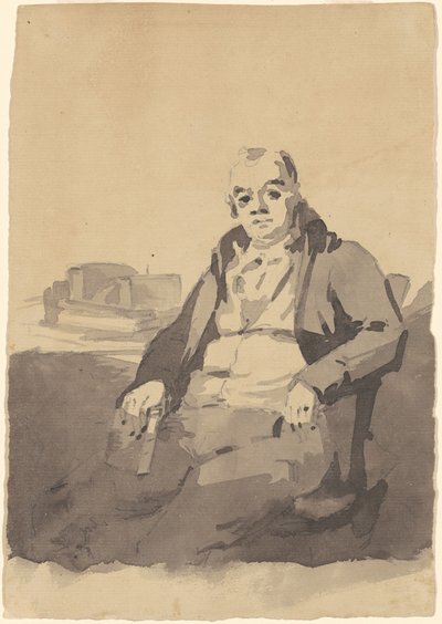 本を持っている男 [直訳] 作： Thomas Sully