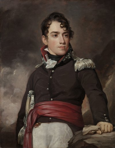 ジャン・テルフォード・ダビッドの肖像 作： Thomas Sully