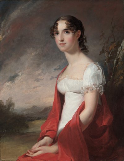メアリー・シカード・デビッドの肖像 作： Thomas Sully
