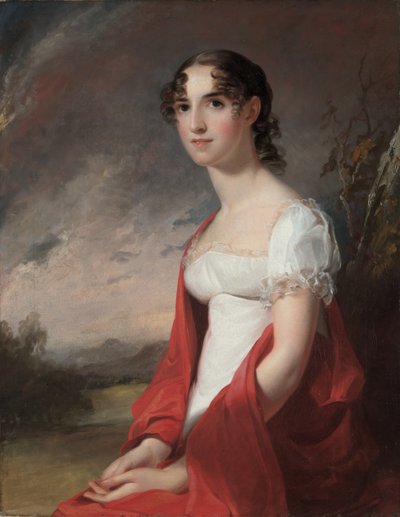 メアリー・シカード・デビッドの肖像 作： Thomas Sully