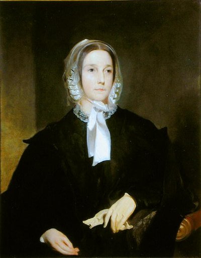 ジョセフ・ジャニー夫人の肖像 作： Thomas Sully