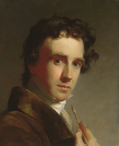 アーティストの肖像、1821年。 作： Thomas Sully