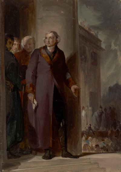 トーマス・ジェファーソン (1743-1826), LL.D. 1786年 作： Thomas Sully