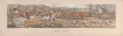 4個セット：フルクライ。 ロンドン、パブ。 トスによる。 マクリーン、1824 作： Thomas Sutherland