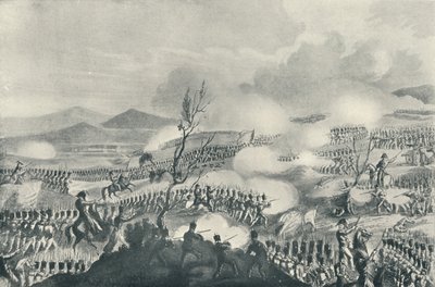 ニヴェルの戦い、1813年11月10日、1815年、1909年 作： Thomas Sutherland