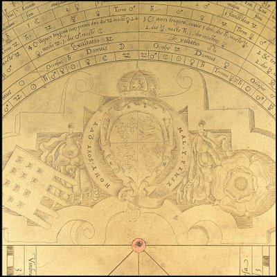 アストロラーベ：裏面詳細 1552年頃（ブロンズ） 作： Thomas & Sutton Henry (c.1624 65) Gemini