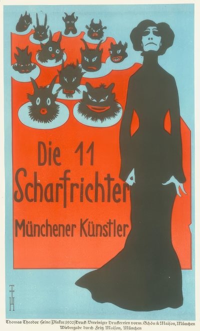 11人の死刑執行人 作： Thomas Theodor Heine