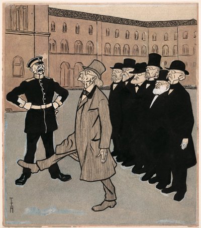 科学の自由; シンプリシムス V/5 作： Thomas Theodor Heine