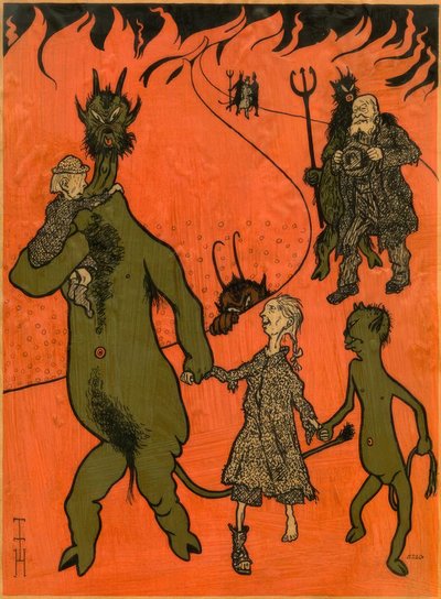 石炭不足 作： Thomas Theodor Heine
