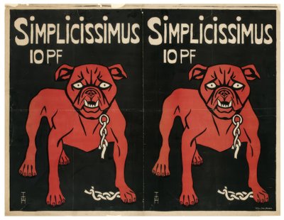 SIMPLICISSIMUS 10 pf 作： Thomas Theodor Heine