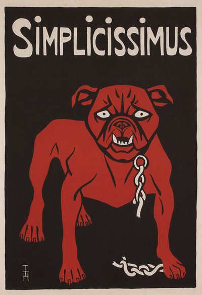 Simplicissimus、1896 作： Thomas Theodor Heine