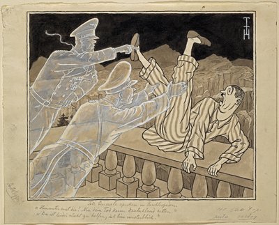 死んだ将軍がベルヒテスガーデンに出没 作： Thomas Theodor Heine