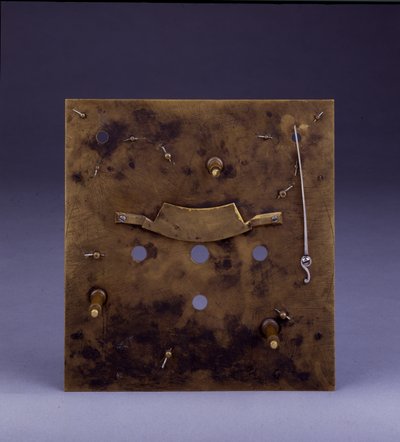 ミニチュア印象的なブラケット時計の詳細、いいえ。 222、1695年頃 作： Thomas Tompion