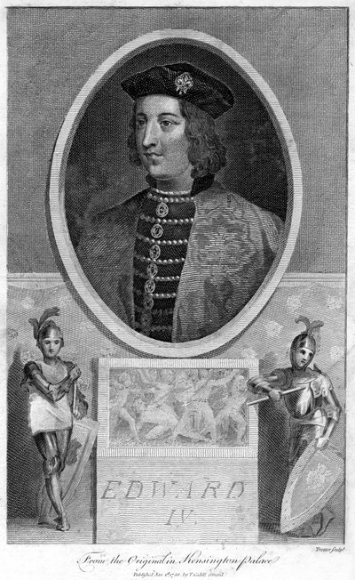 イギリスのエドワード4世、1788年。 作： Thomas Trotter