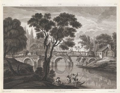 Projeto de uma ponte em ruínas para o jardim de Sion 作： Thomas Vivares