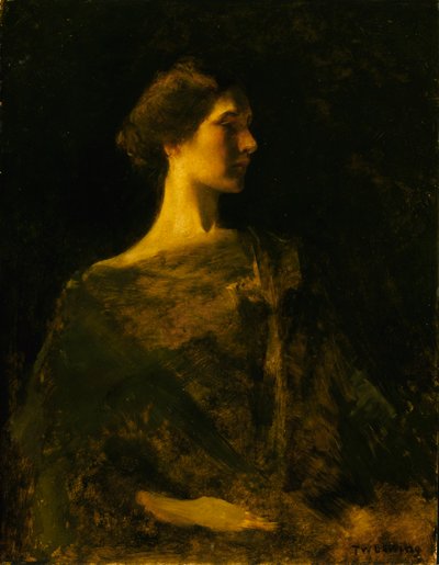 アルマ、カリフォルニア州。 1895-1900。 作： Thomas Wilmer Dewing