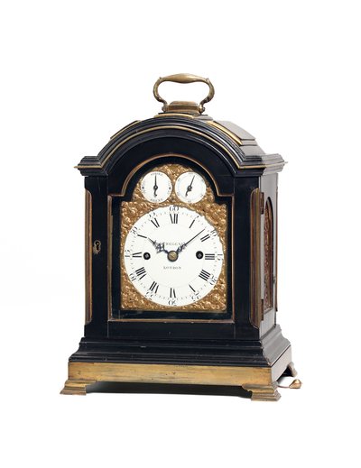 ジョージ3世の印象的な置時計、1770年頃（木、ガラス、金属）（491922も参照） 作： Thomas Wagstaff or Wagstaffe