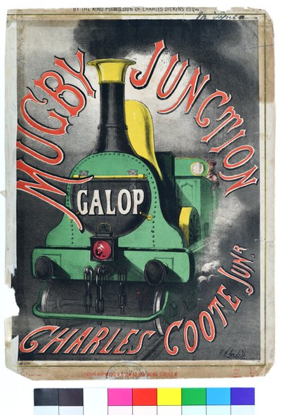 マグビー・ジャンクション・ギャロップ 1880年頃（紙にクロモリトグラフ） 作： Thomas Wales Lee