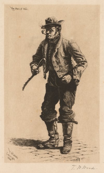 戦争の男 作： Thomas Waterman Wood