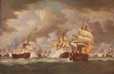 キャンパーダウンの戦い、c1800 作： Thomas Whitcombe