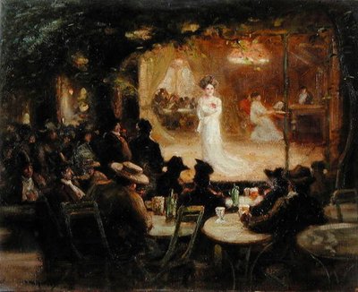 パリでの野外コンサート 作： Thomas William Morley
