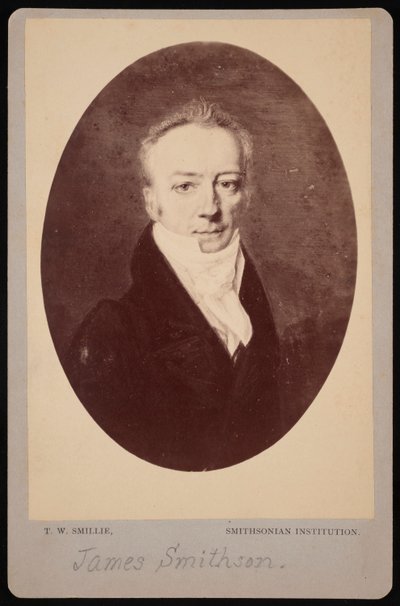 James Smithson 1765-1829、1816 年の肖像画は 1870 年代に撮影されました。 作： Thomas William Smillie