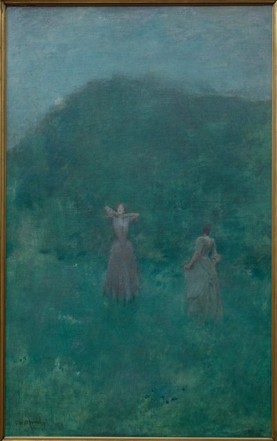 1893年夏 作： Thomas Wilmer Dewing
